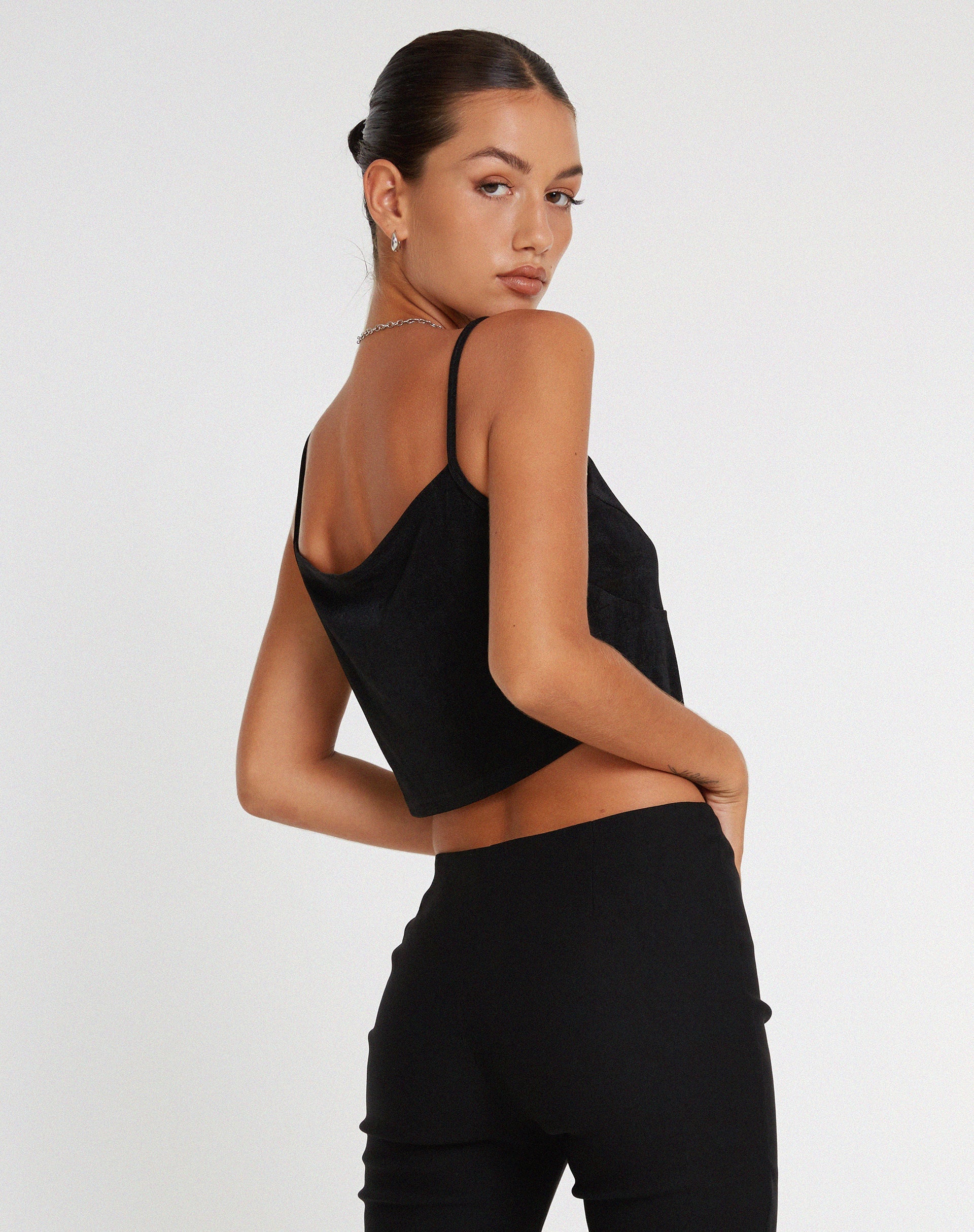 immagine di Velda Crop Top nero