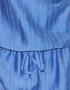 Chiffon blu a righe dipinte