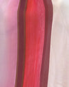 Chiffon rosa dipinto a righe