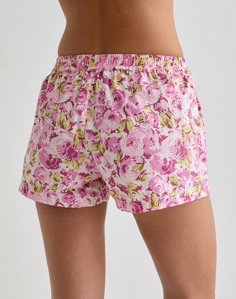 Immagine di Verie Boxer in Rosa Floreale Fiorito
