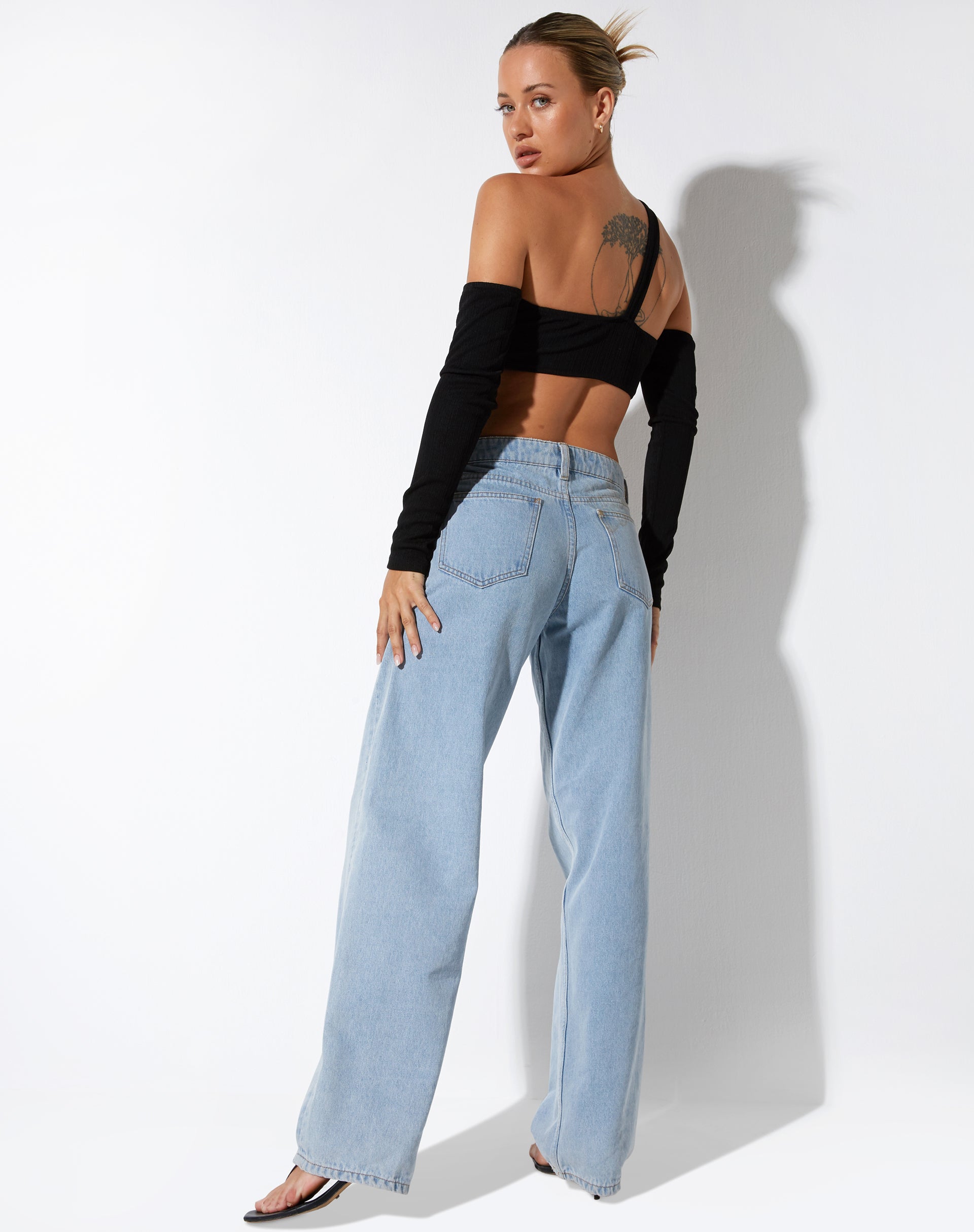 immagine di Vijas Bralette Top in nero