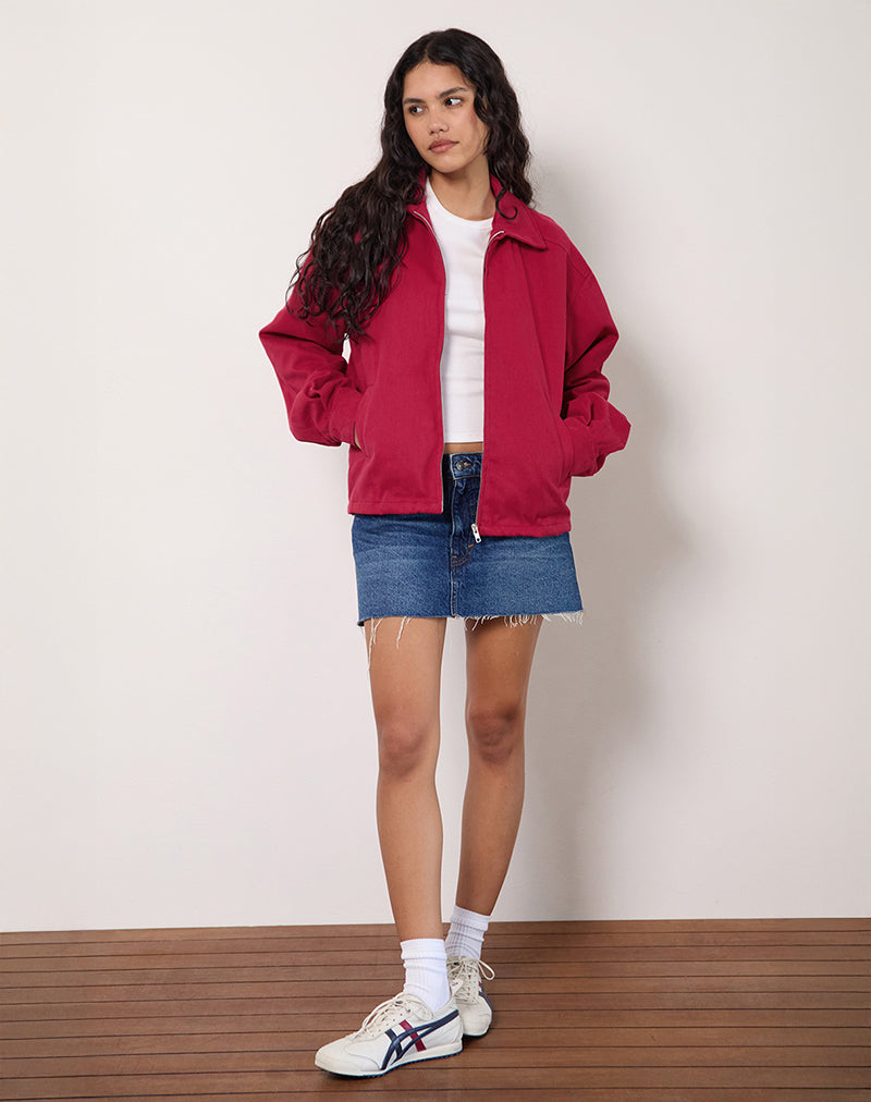 Giacca bomber Vita in rosso Adrenalina