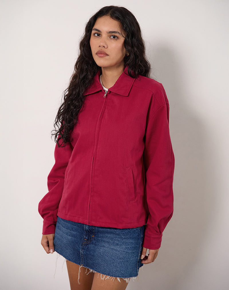 Giacca bomber Vita in rosso Adrenalina