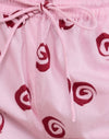 Popeline Swirl Rosa