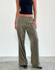 Immagine del pantalone Waski in raso salvia
