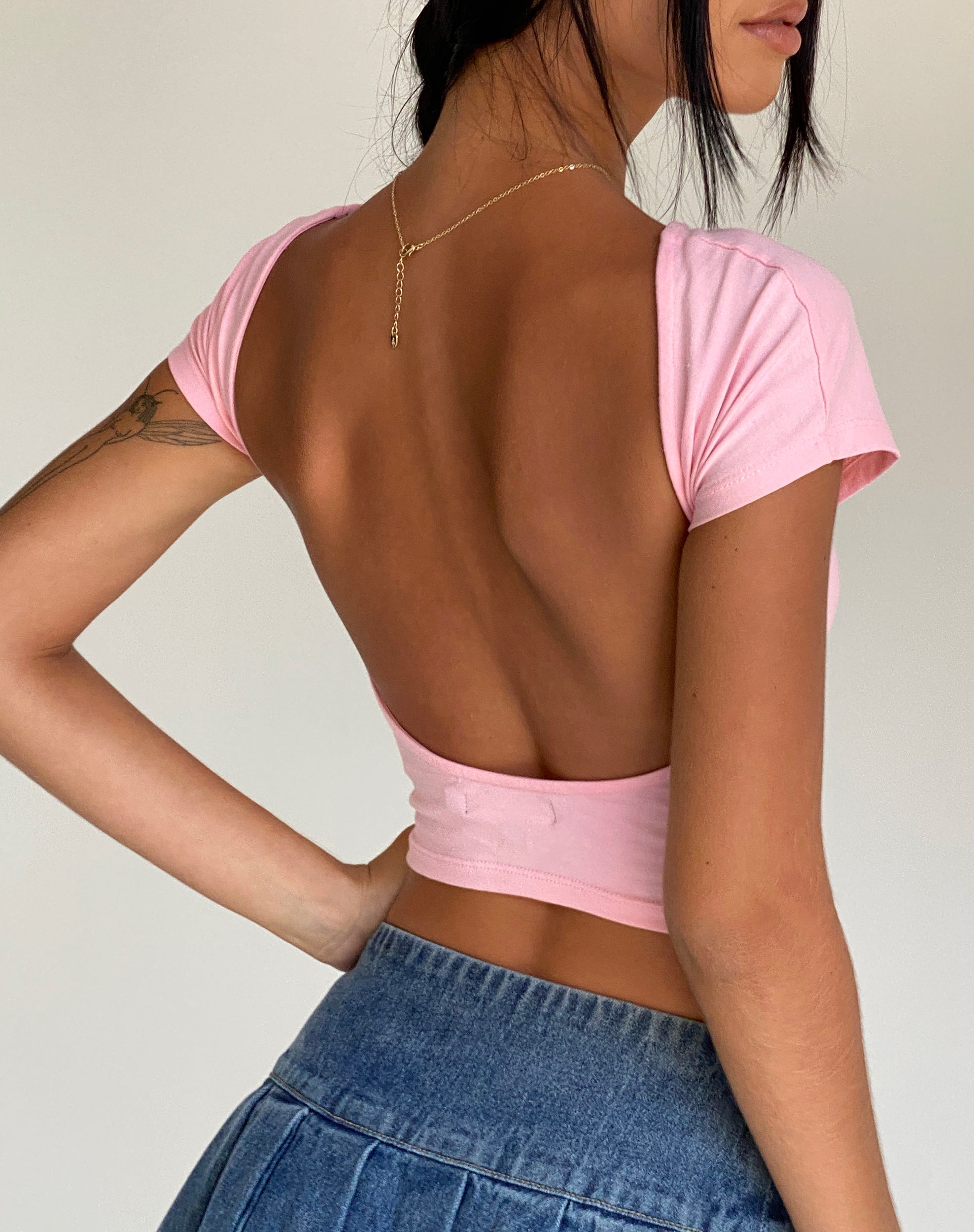 Immagine di Xiwang Crop Top in Ballet Pink