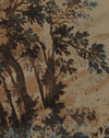 arazzo foresta marrone