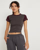 Immagine di Sivan Tee in Beluga Oxblood Cloudburst