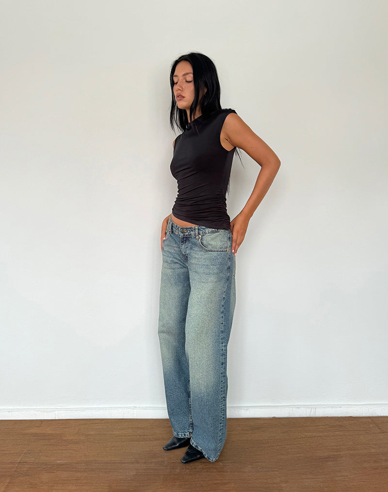 Immagine di Yeseo Tank Slinky Top in nero