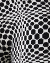 Quadrato monocromatico ottico in bianco e nero