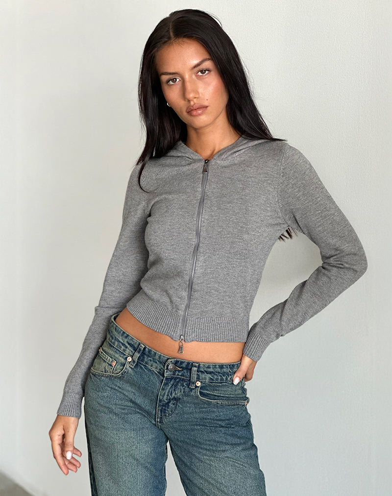Cardigan Zella in grigio