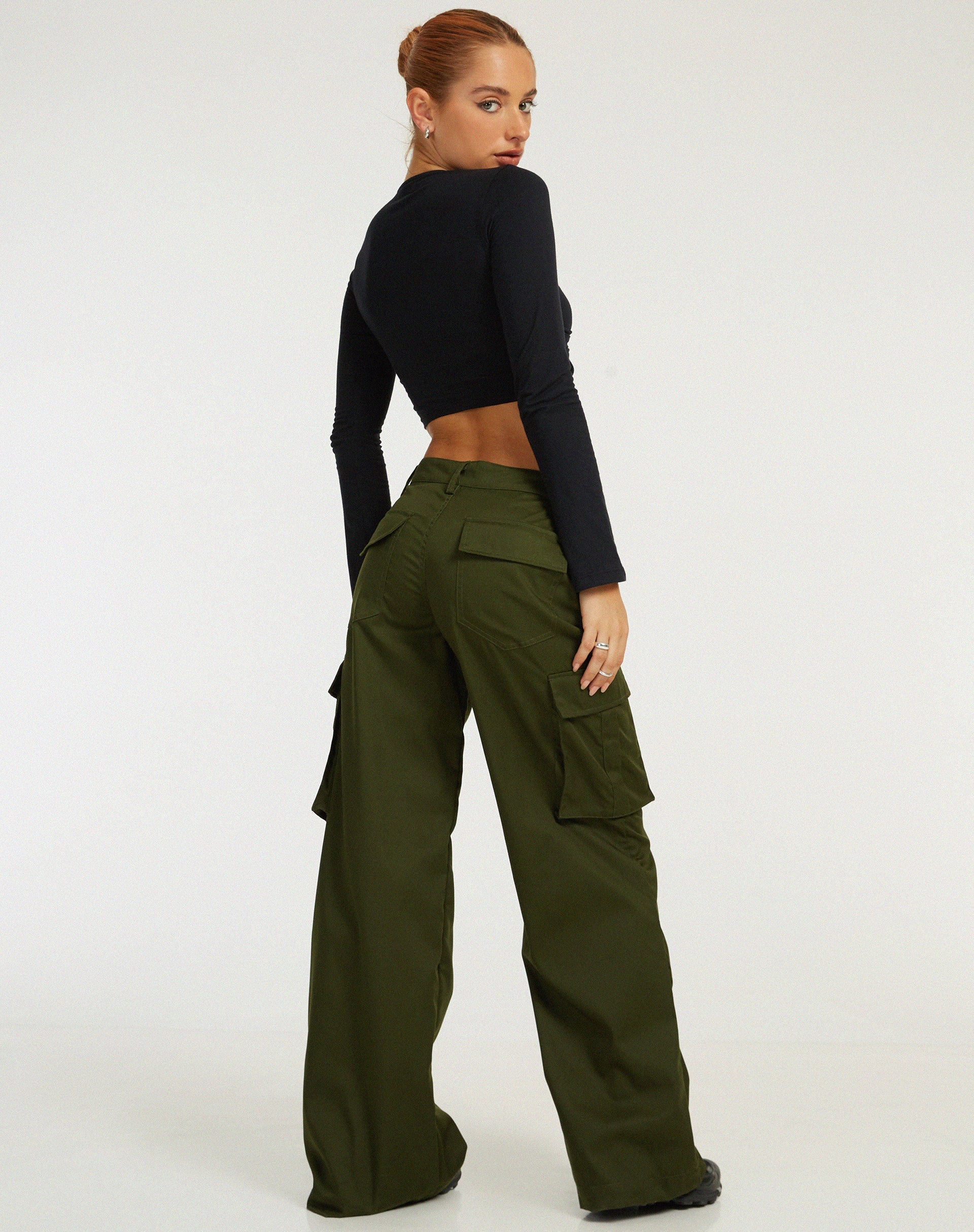 immagine di Calix Cargo Trouser in verde foresta