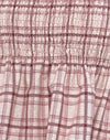  Rosa tartan di base
