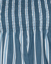 Popeline Formale a righe Navy