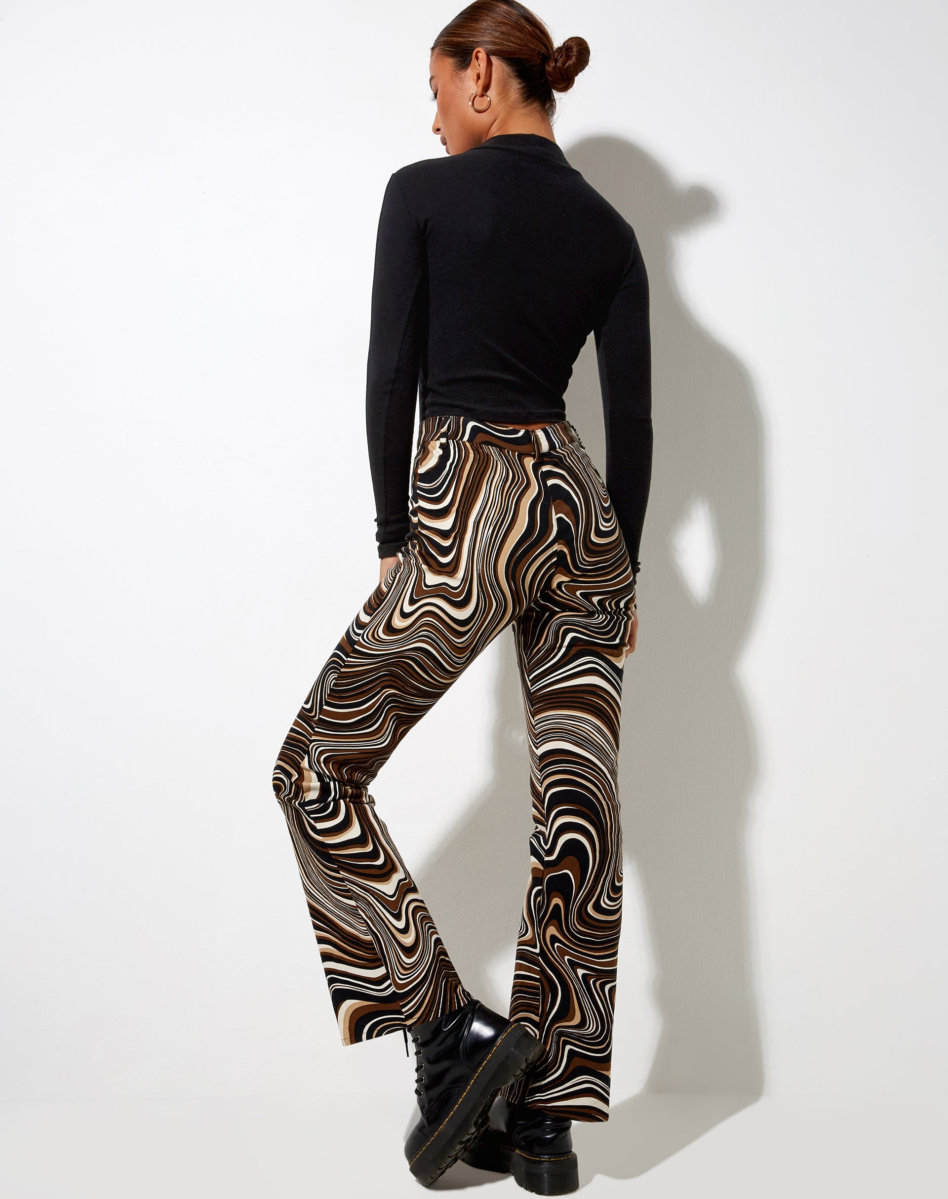 Immagine di Zoven Pantalone svasato anni '70 con increspatura
