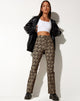 Immagine di Zoven Pantalone svasato in patchwork Daisy Brown