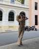 immagine di MOTEL X JACQUIE Pantaloni Jawi in grigio chiaro