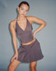 immagine di Hajra Halter Top a righe grigie
