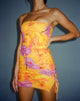 immagine di Maren Bodycon Dress in Blurred Orchid Peach
