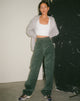 Immagine di Parallel Trouser in Corda Verde Bottiglia