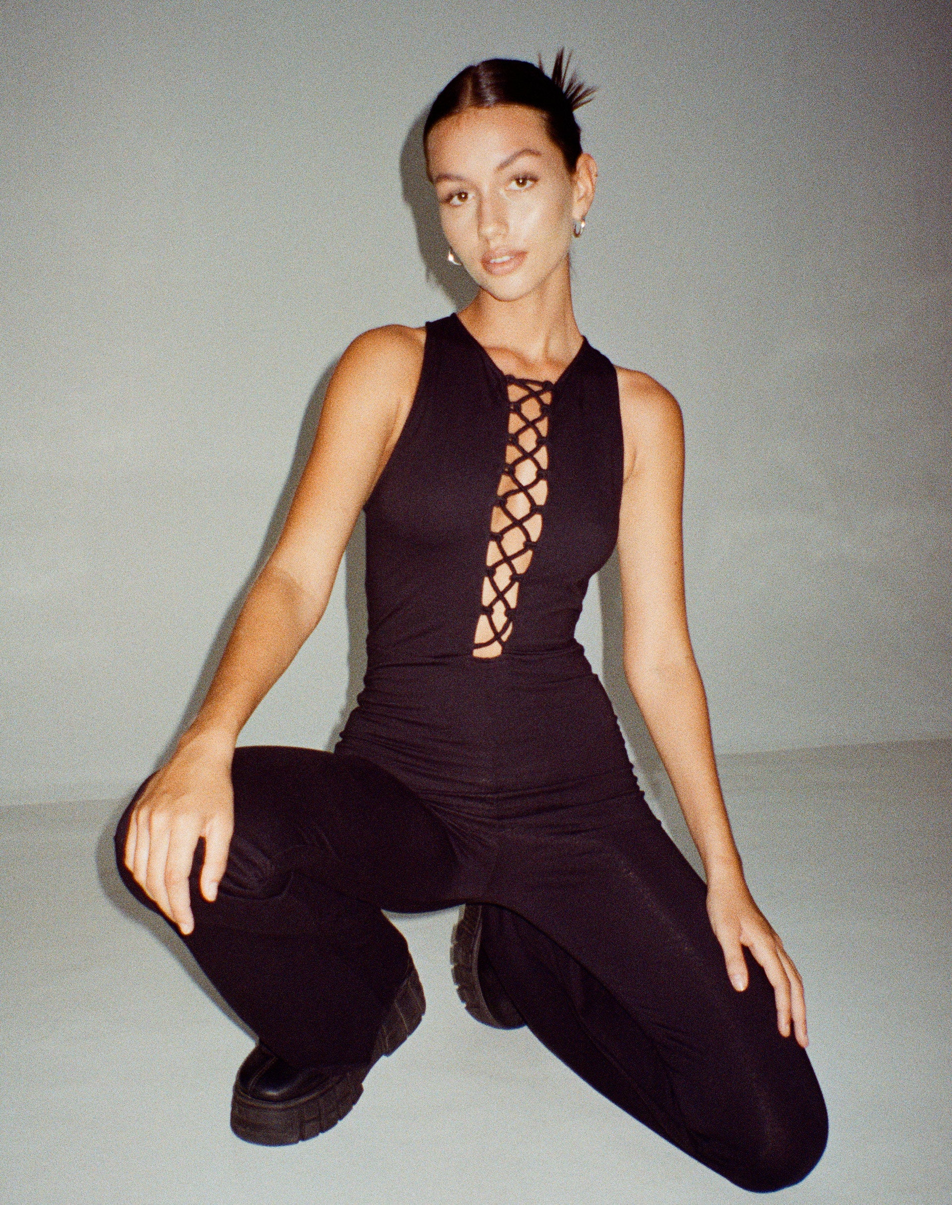 IMMAGINE DI Ginevra Tuta in lycra nera
