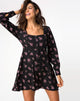 Immagine di Cassa Dress in Sohey Rose Nero