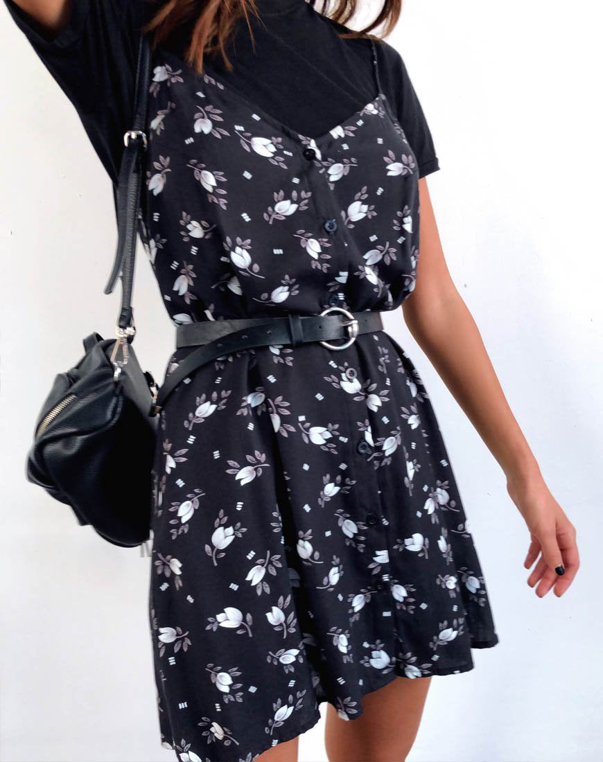 Immagine di Sanna Slip Dress in Tulipano Scuro