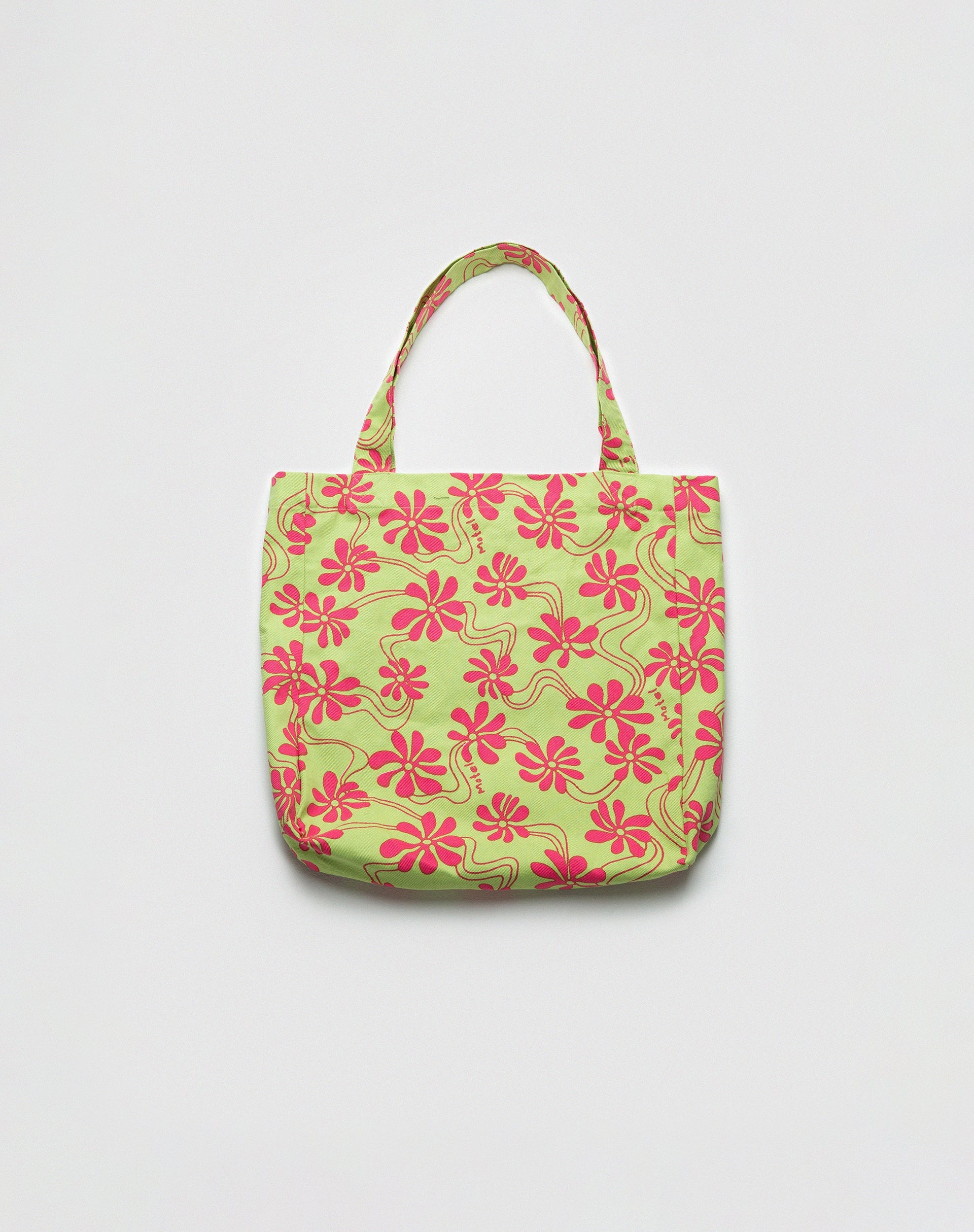 immagine di MOTEL X BARBARA Borsa Tote Barbs in Verde Floreale Beachy