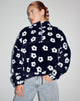 Immagine di Nero Jacket in Daisy Nero e Bianco