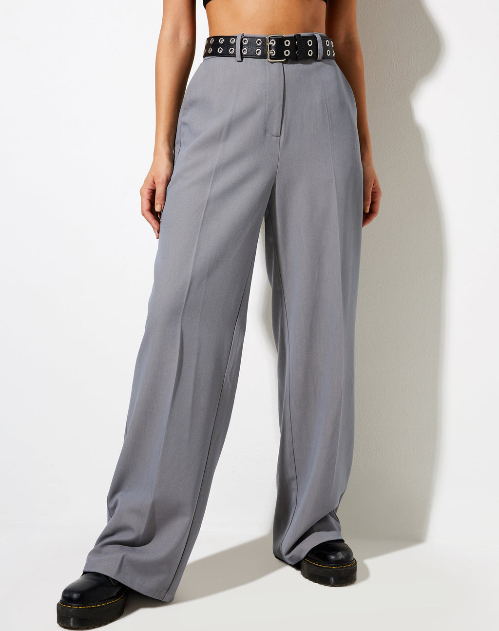 Pantaloni Abba in grigio
