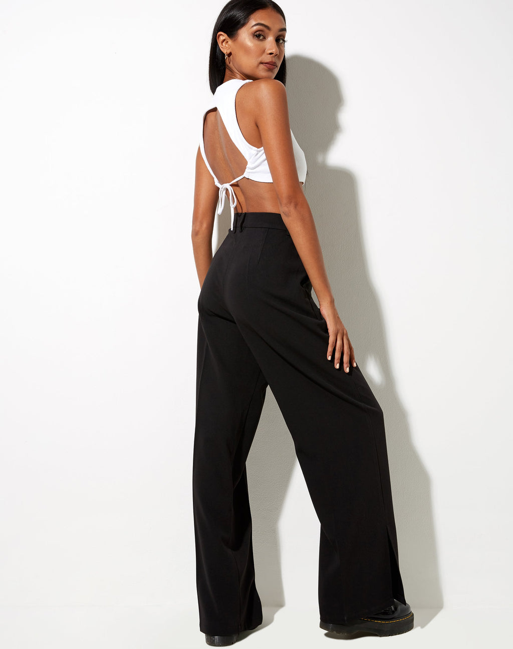 Pantaloni Abby in nero