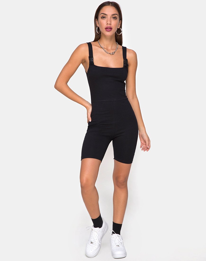 Immagine di Acrety Unitard in fibbie nere