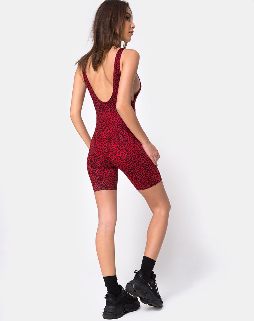 Immagine di Acro Unitard in Animal Colorato