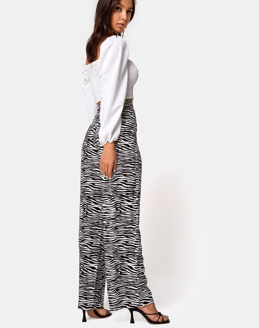 Immagine di Aely Palazo a gamba larga in Zebra classico
