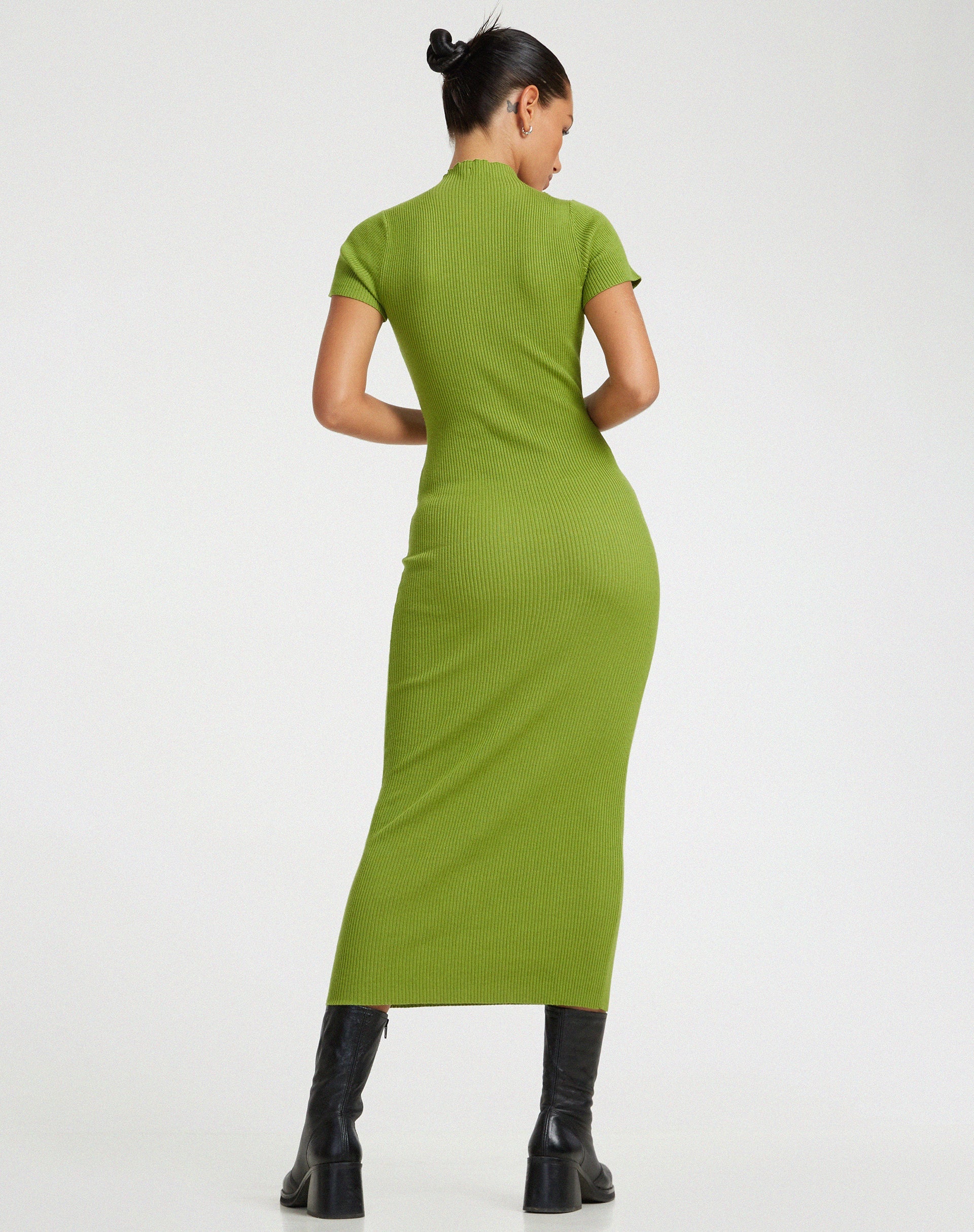 immagine di Afiqah Maxi Dress in Golden Lime