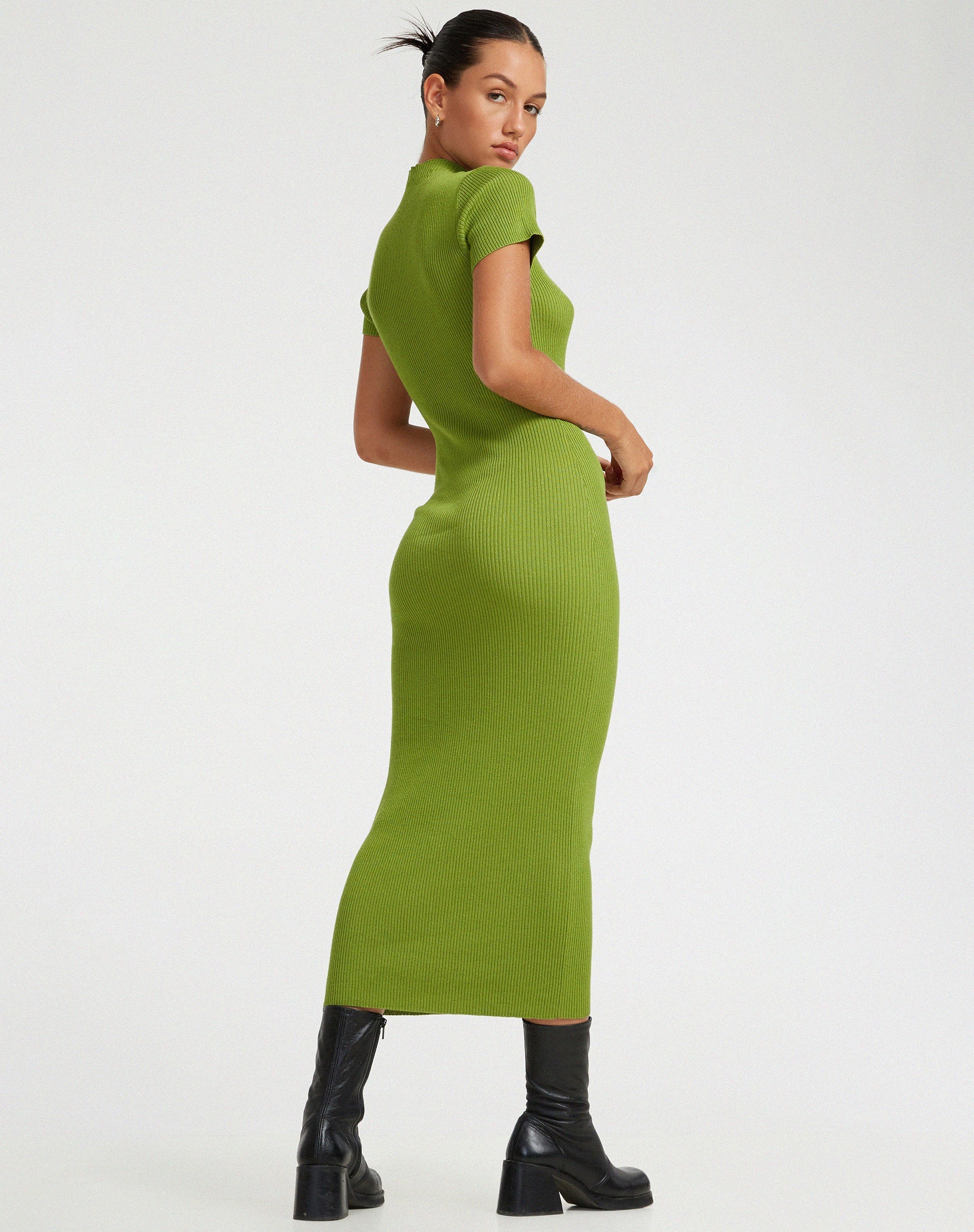 immagine di Afiqah Maxi Dress in Golden Lime