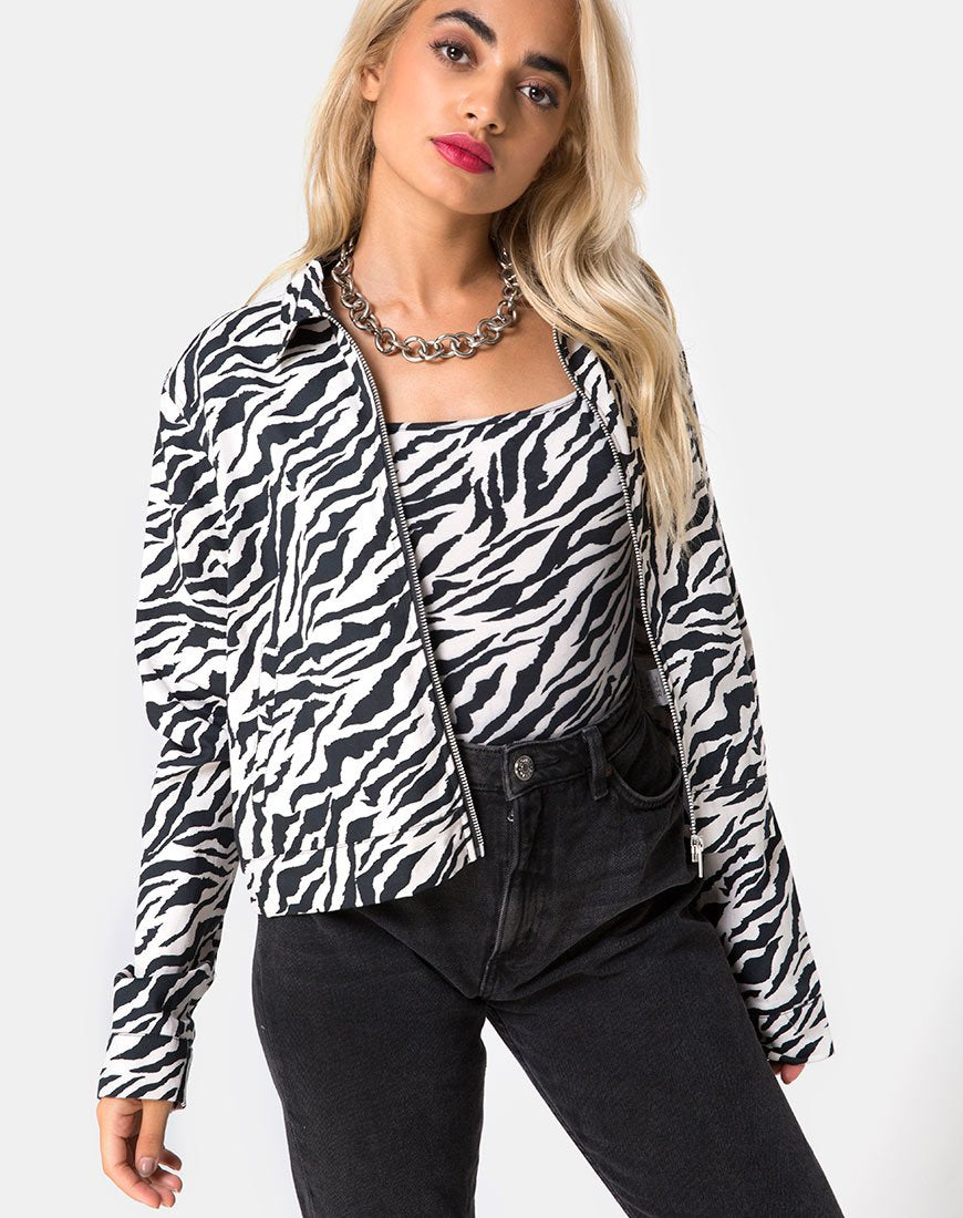 Immagine della giacca Agatha in Zebra anni 90
