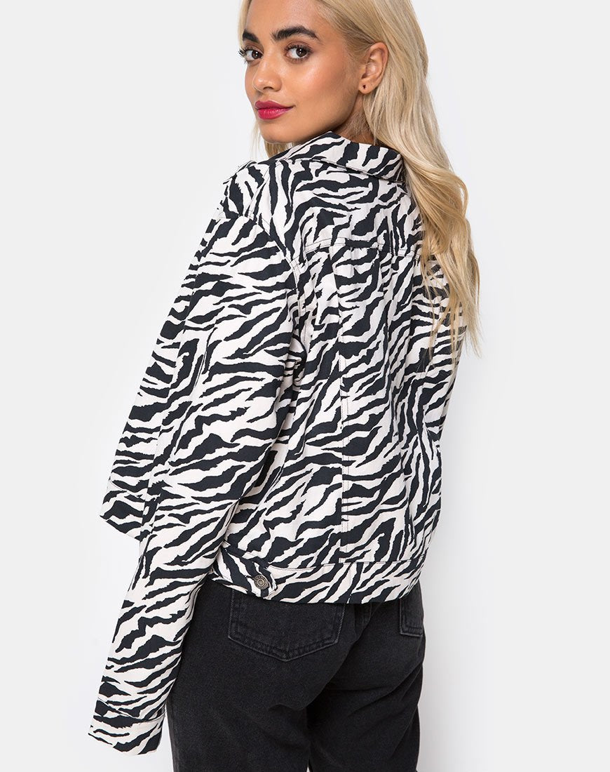 Immagine della giacca Agatha in Zebra anni 90