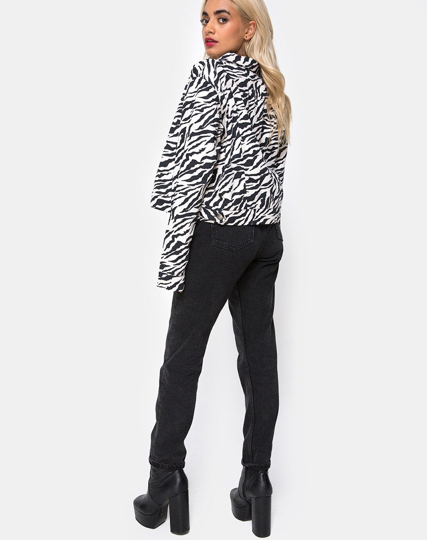 Immagine della giacca Agatha in Zebra anni 90