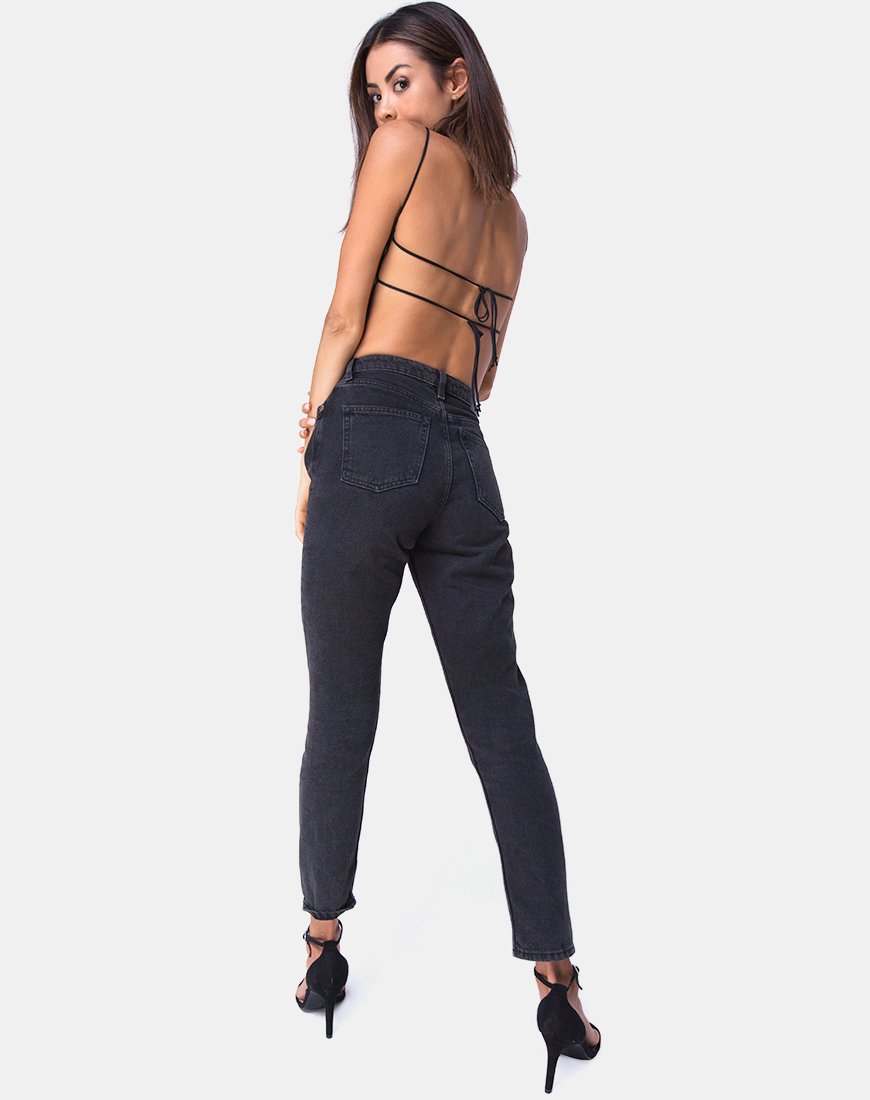 Immagine di Ahena Crop Top in paillettes Dragon Fruit