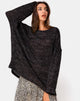 Immagine di Ajie Jumper in maglia nera