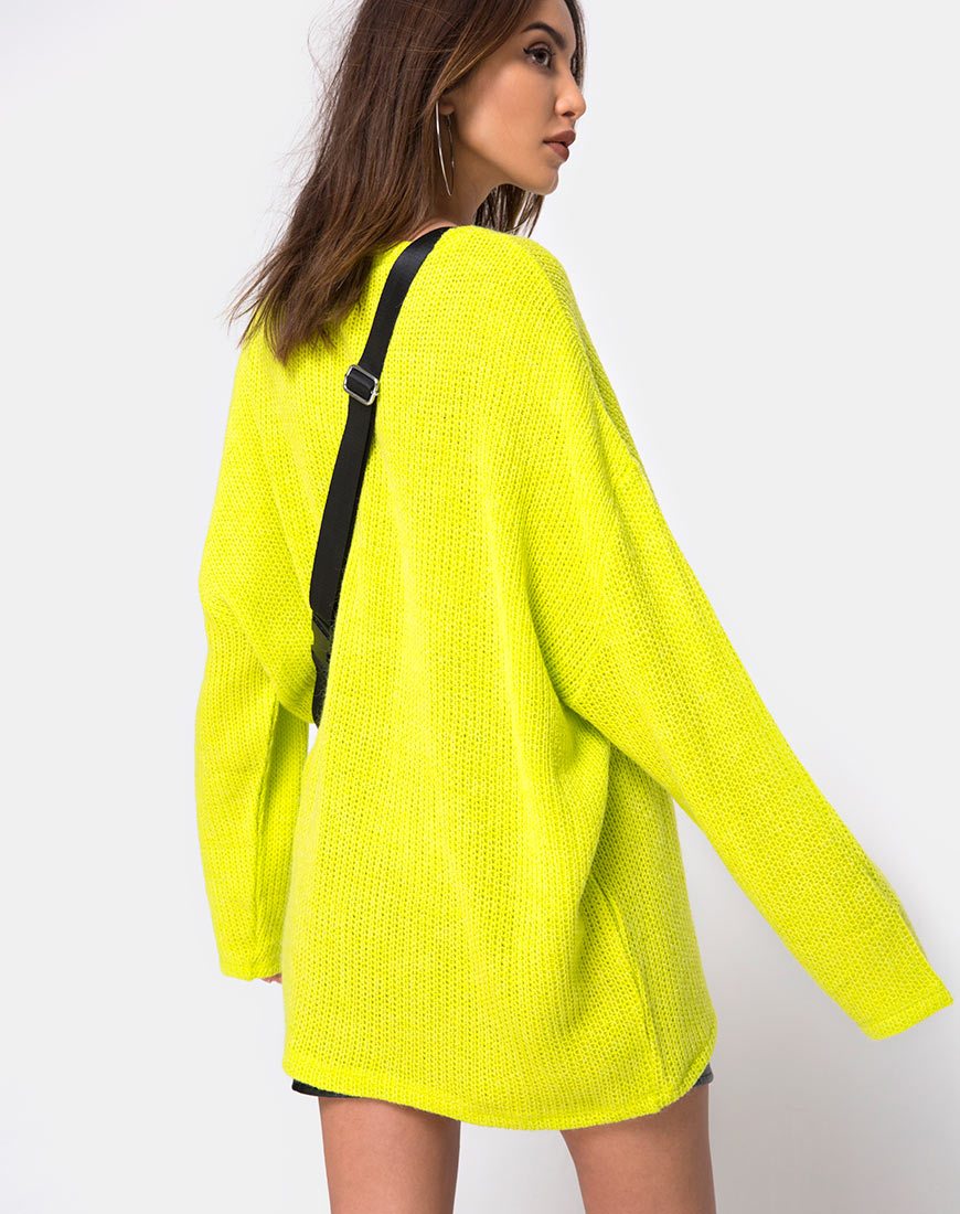 Immagine di Ajie Maglia oversize in Lime