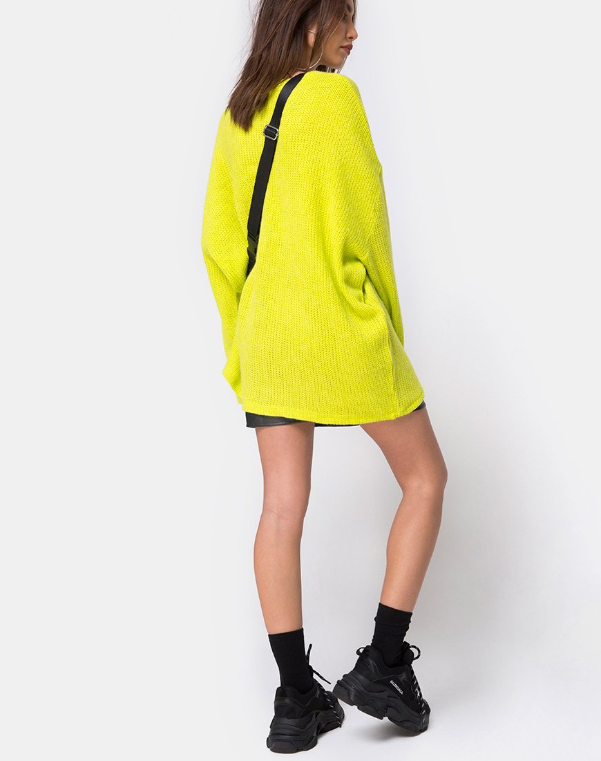 Immagine di Ajie Maglia oversize in Lime