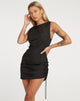 immagine di Ajime Mini Dress in Parachute Black