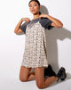 Immagine di Akina Slip Dress in Daisy Day Dream Cream