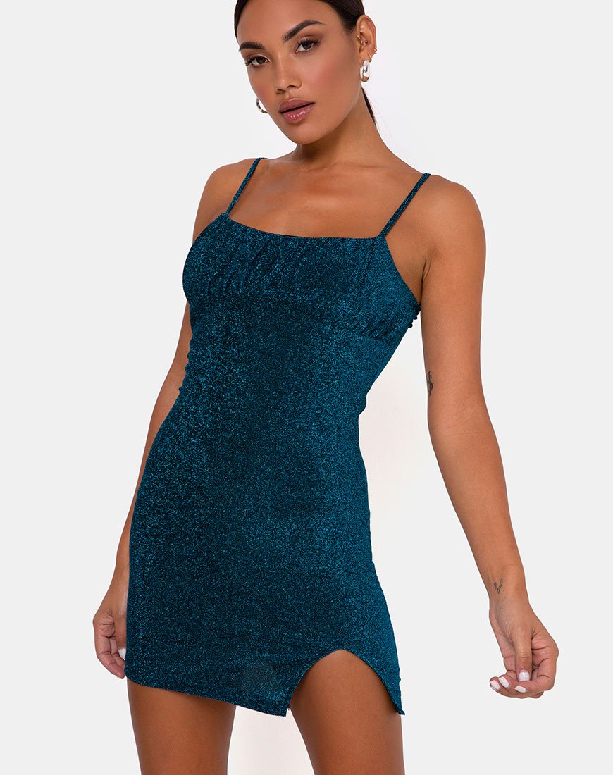 Abito Bodycon Alene in blu zaffiro