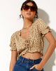 Immagine di Aley Crop Top in Washed Ditsy