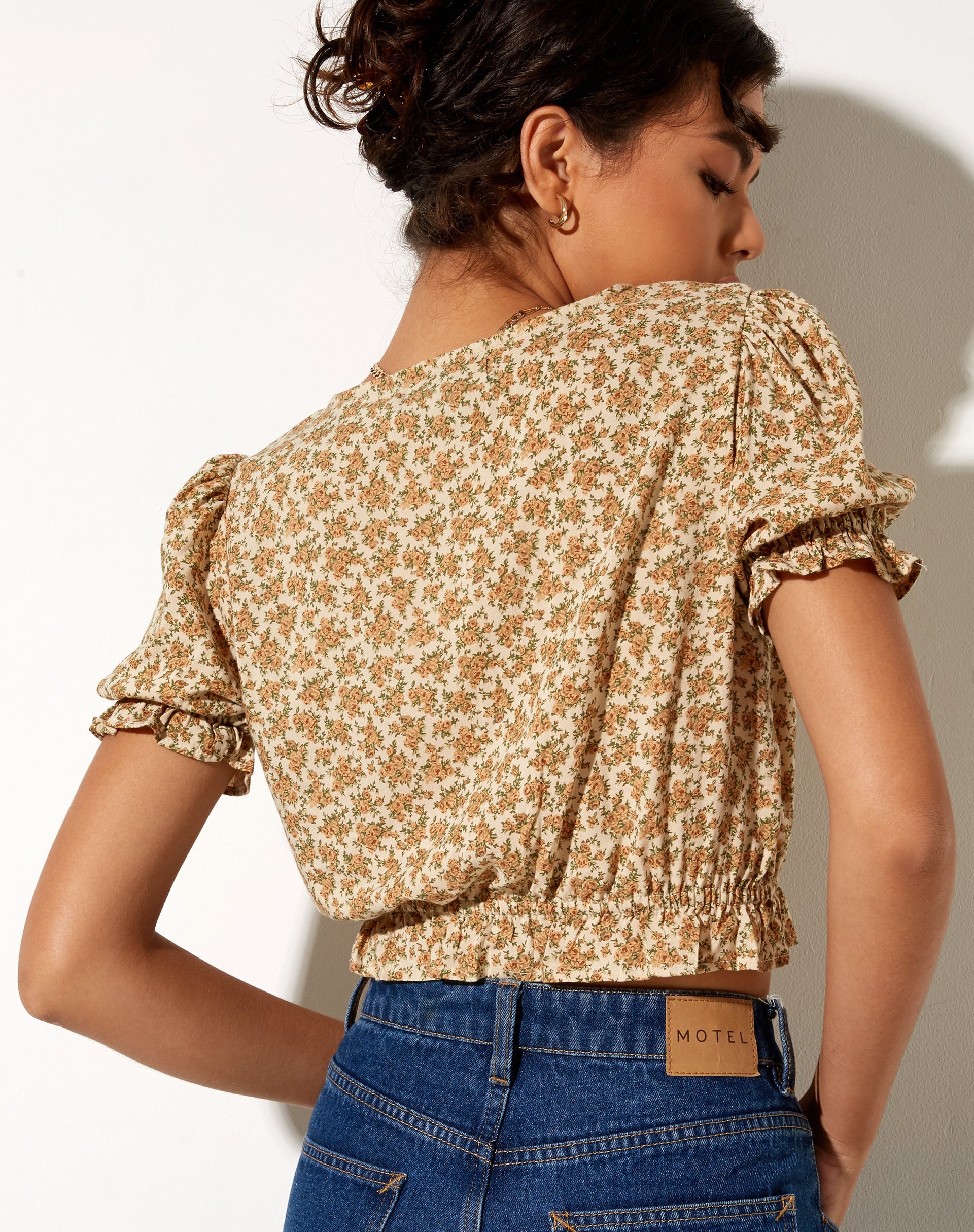 Immagine di Aley Crop Top in Washed Ditsy