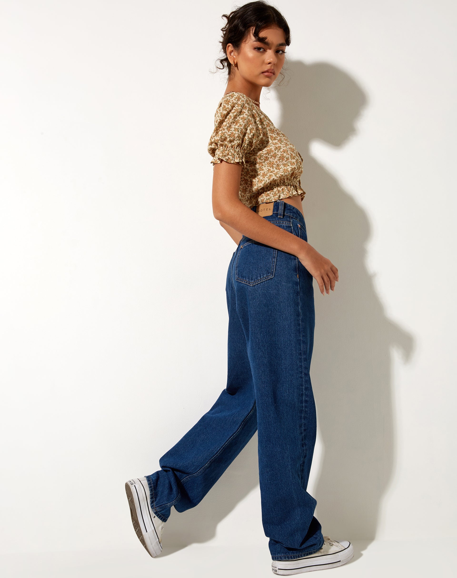 Immagine di Aley Crop Top in Washed Ditsy
