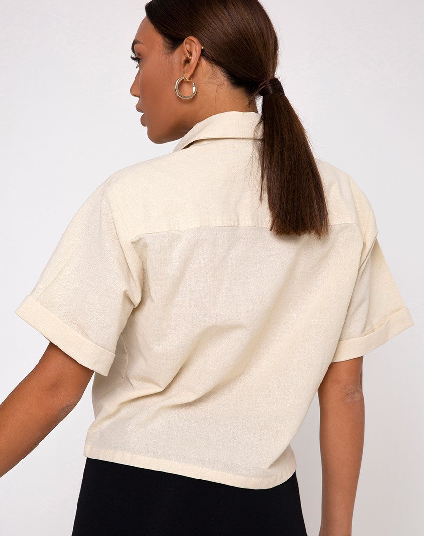 Camicia Alka in ecru